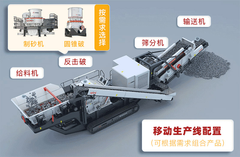 履帶式液壓巖石破碎機結構